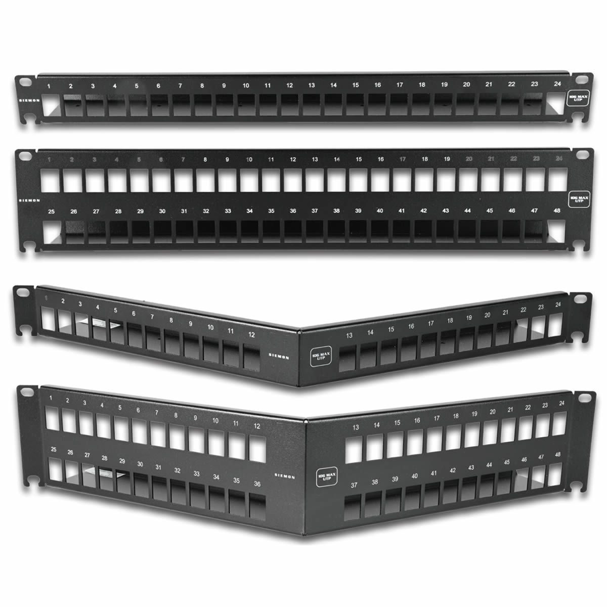 10G MAX® UTP Patch Panels